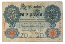 german 20 mark notes