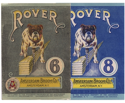 rover broom label