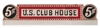 u.s. club house 5Â¢ cigar label
