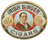 irish singer cigar box label