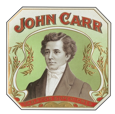 john carr cigar label