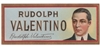 rudolph valentino cigar label