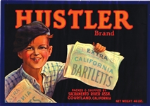 the hustler brand fruit label