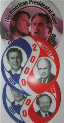 Bush Won the Electoral Vote! Buttons