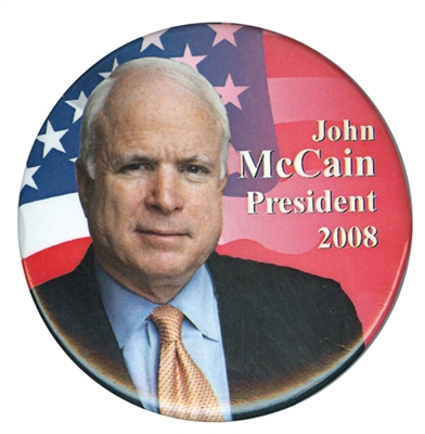 mccain button