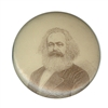 carl marx button