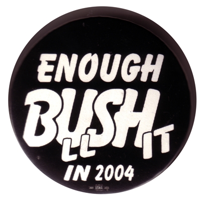 2004 Anti-Bush Button