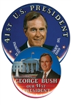 george bush campaign buttons