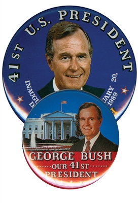 george bush campaign buttons