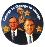 Campaign Button: George to George to George