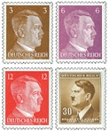 third reich postage stamps