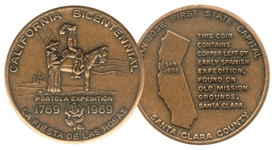 california bicentennial medals