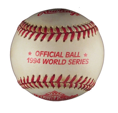 1994 official world series baseball