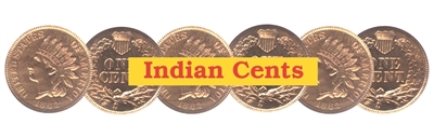 Indian cents and pennies