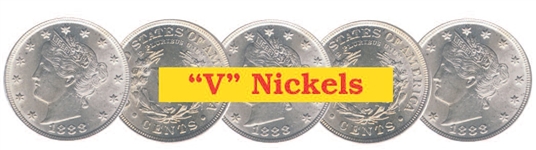"V" Nickels