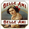 Belle Ami Outer Box Cigar Label