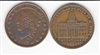 Politically Charged Hard Times Tokens 1830's and 1840's
