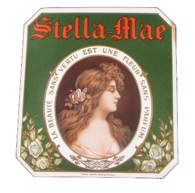 Stella-Mae Outer Cigar Label