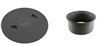 Pentair A&A QuikWater Leveler And DekClor Deck Lid & Ring - Dark Gray 542516