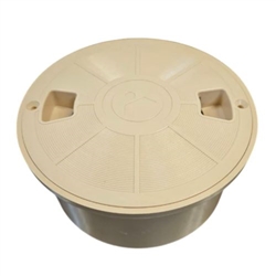 Pentair A&A QuikWater Leveler And DekClor Deck Lid & Ring - Tan 542520