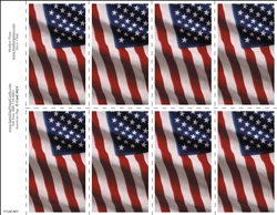 302-f American Flag 8-Up Prayer Card