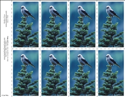 700-a Bird on Tree 8-Up Prayer Card