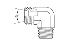 90* Male BSPT Elbow