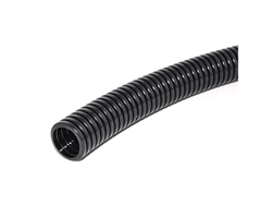 COR-18.8 | Super flat wave shape Corrugated flexible conduit, ID:18.8mm? OD:23.6mm   Wall thickness: 0.30+/-0.05 mm Color: black