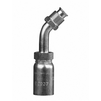 MIX45 - SAE 45 degree inverted flare - crimp hose fittings