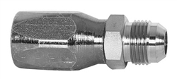 Reusable JIC Hose Fitting