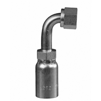 THY-FBSPX90 - BSP - crimp hose fittings