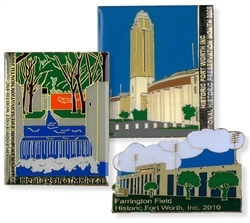 National Preservation Month Pins - Set of Three
