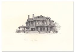 Reeves-Walker House Print by Judy Talbot - Numbered Print