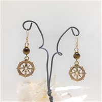 Compass Earrings, Small