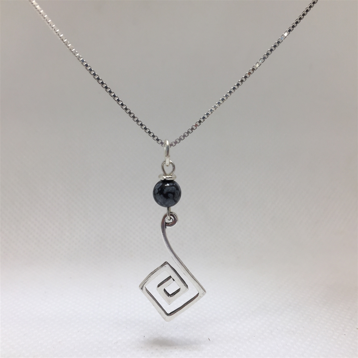 Dark Passage Necklace - Black Onyx and Key Charm on 14kt G… | Flickr