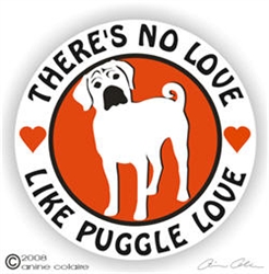 Puggle Decal