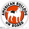 American Bulldog Window Decal