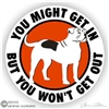 American Bulldog Window Decal