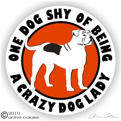 American Bulldog Window Decal