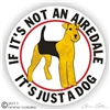 Airedale Terrier Window Decal