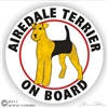 Airedale Terrier Window Decal