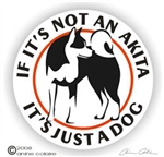 Akita Window Decal