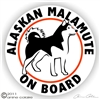 Alaskan Malamute Decal