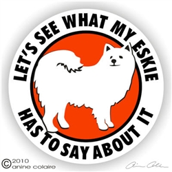 American Eskimo Decal