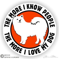 American Eskimo Decal