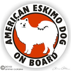 American Eskimo Decal