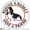 Basset Hound Decal