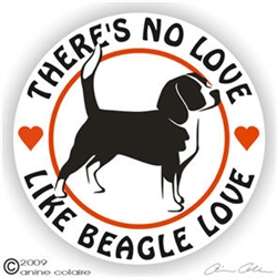 Beagle Window Decal