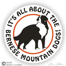 Bernese Mountain Dog Decal