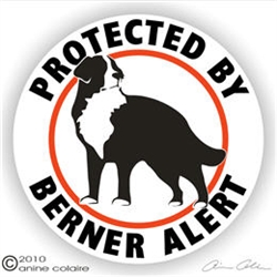 Bernese Mountain Dog Decal